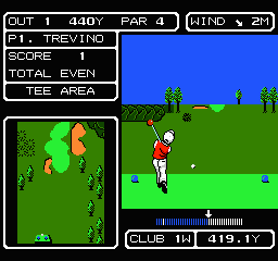 Lee Trevino's Fighting Golf (USA) In game screenshot